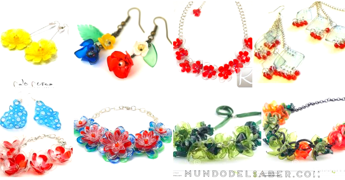 😍🌺🎀Hermosos accesorios con botella de plástico😍🌺🎀 tutorial paso a paso