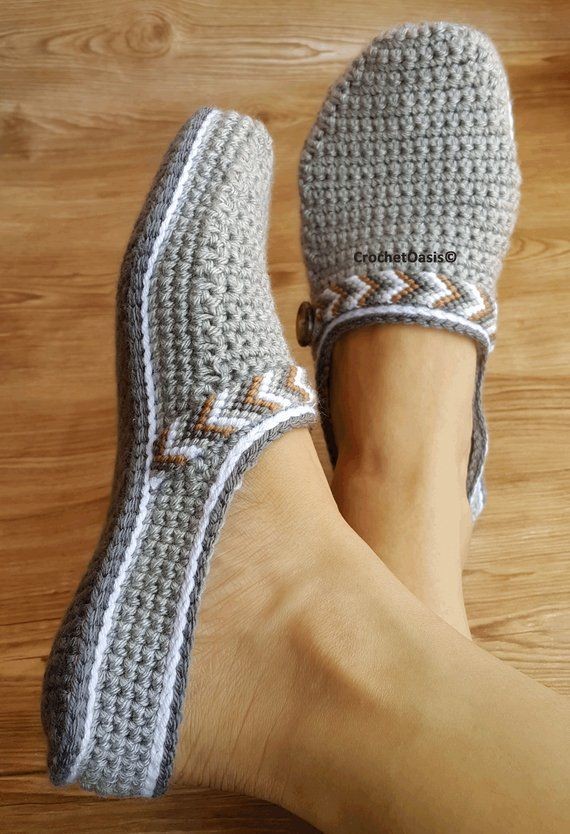 Aprende a tejer hermosos zapatos/Paso a paso